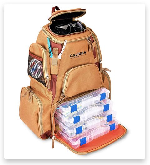 Calissa Offshore Tackle Fishing Backpack
