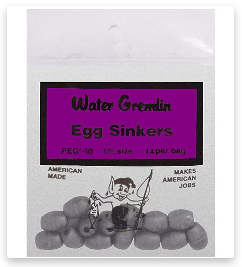 Water Gremlin Egg Sinkers Pouch