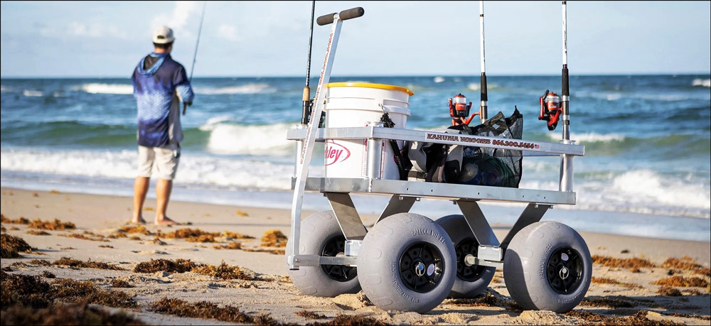 The Surf Fishing Cart: Where Innovation Meets the Tides! 2024