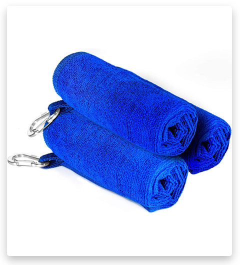 Booms Fishing Microfiber Fishing Towel with Clip