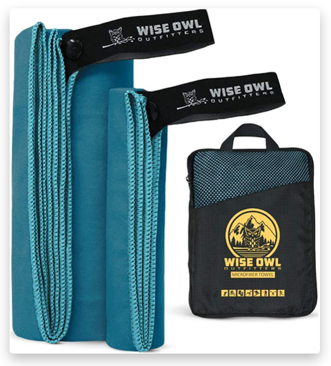 Wise Owl Outfitters Camping Towel & Gym Towel
