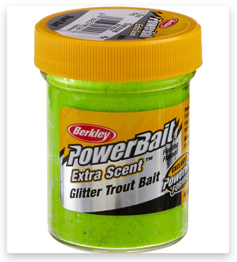 PowerBait Extra Scent Glitter Trout Bait