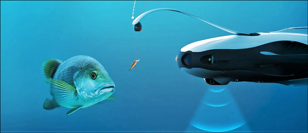 Powervision PowerRay Underwater Drone for Fishing
