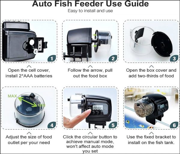 Forget the Feeding Fuss: The Automatic Fish Feeder is Here! 2024