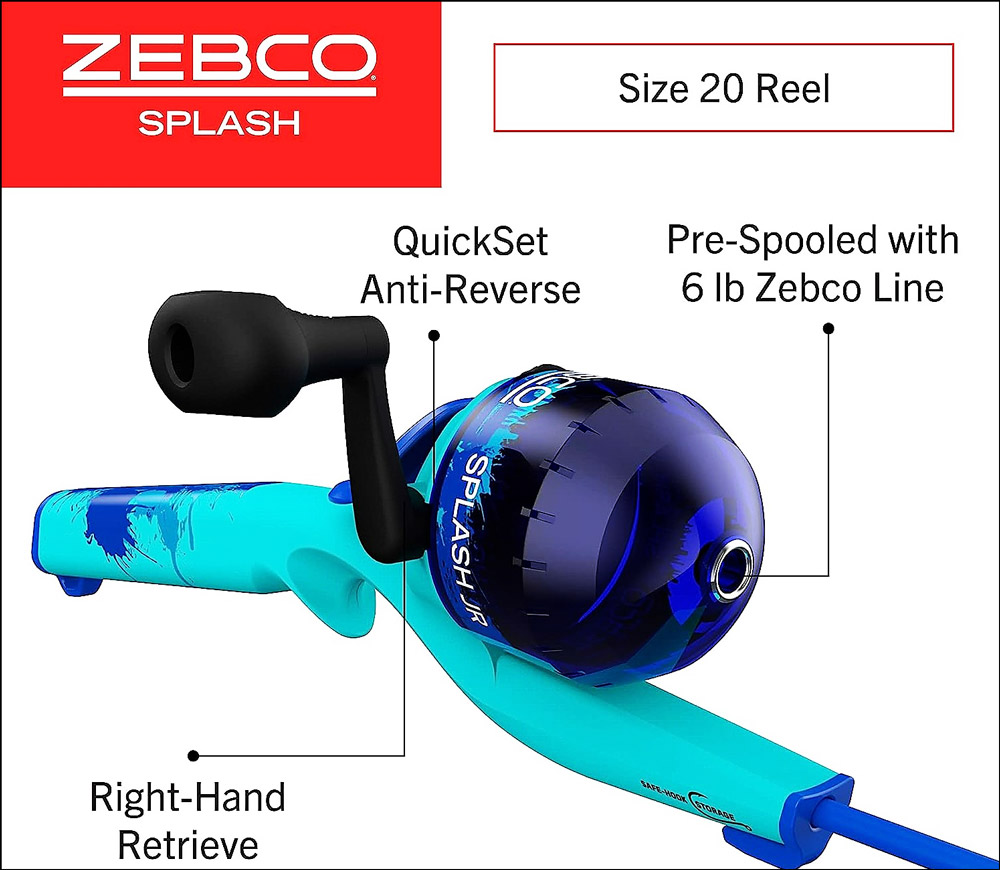 Zebco 202 Fishing Reel For Children