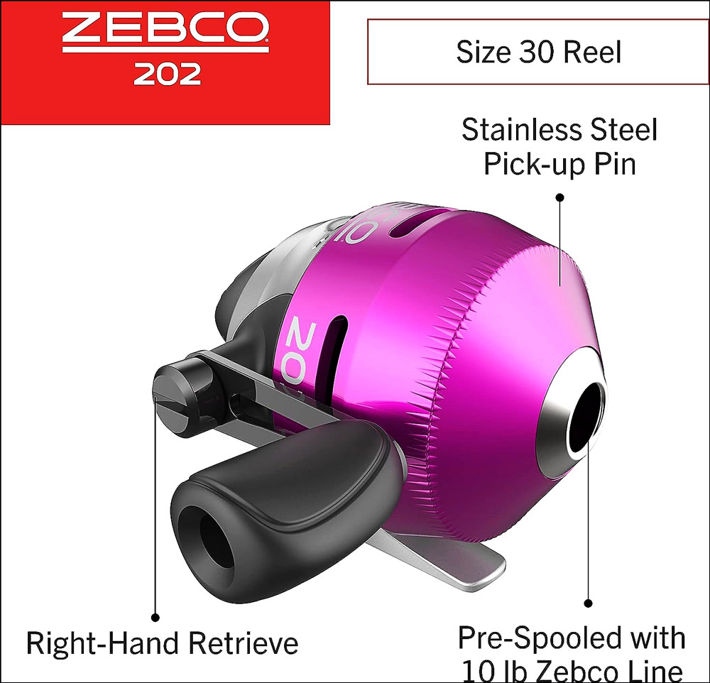 Zebco 202 Size 30 Fishing Reel