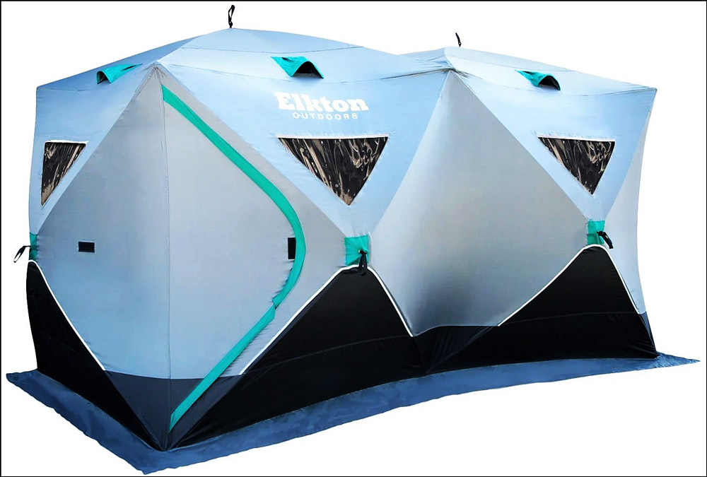Elkton portable ice fishing shelter