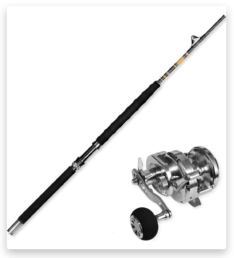 Fiblink Saltwater Fishing Rod and Reel Combo
