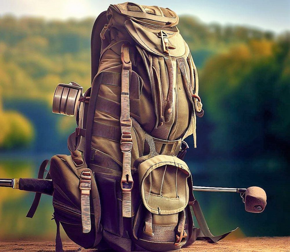 Fishing Backpack With Rod Holder 6