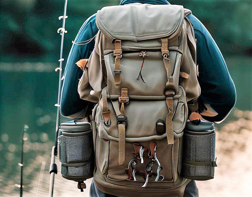 Fishing Backpack With Rod Holder 4