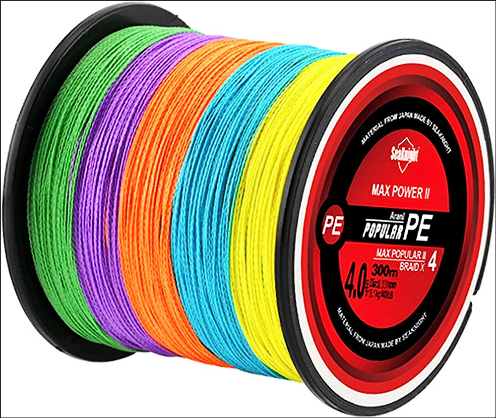 Max Power Color Braided Fishing Line