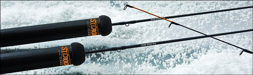 ST CROIX ice fishing rod for panfish