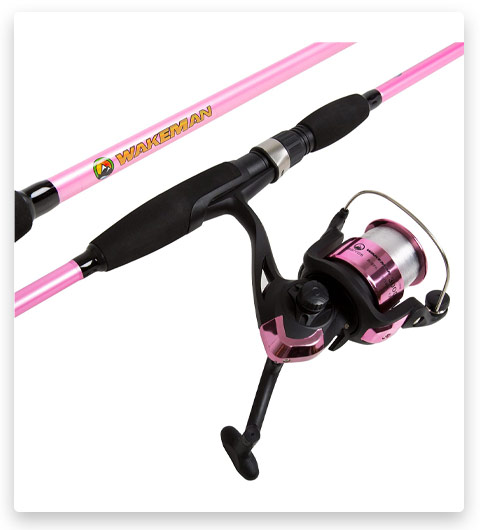 2.1M 6.86Ft fishing full kit, Pink) - PLUSINNO Ladies Telescopic Fishing  Rod and Reel Combos,Spinning Fishing Pole Pink Designed for Ladies Fishing  Girls Fishing Pole : Buy Online at Best Price in